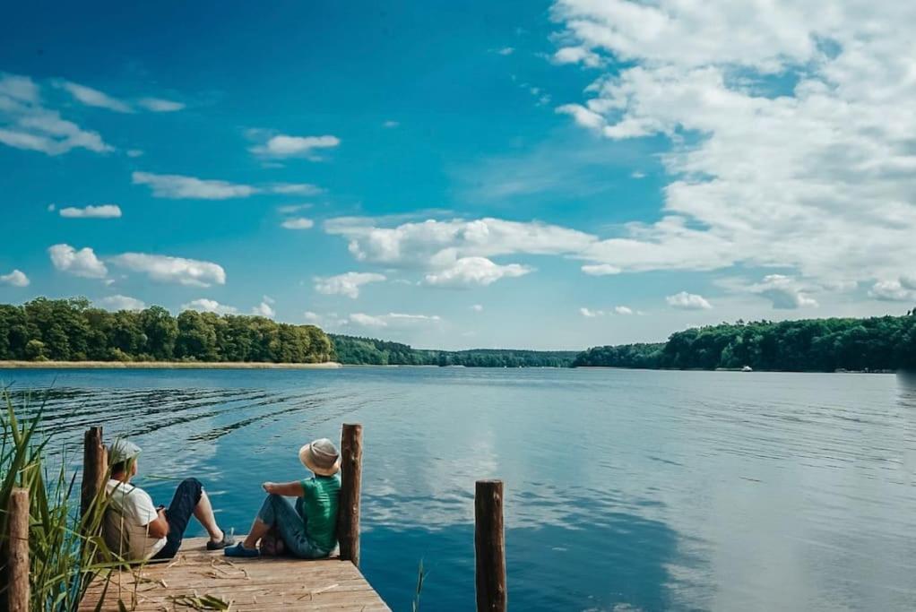 Ferienzimmer Direkt Am See Priepert Zewnętrze zdjęcie