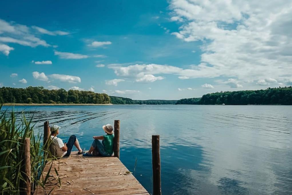 Ferienzimmer Direkt Am See Priepert Zewnętrze zdjęcie